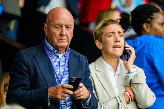 Erling, football adviser and Therese Sjögran, sports