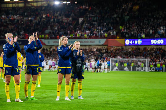 Caroline Seger, Sofia Jakobsson,Linda Sembrant and Rebecka