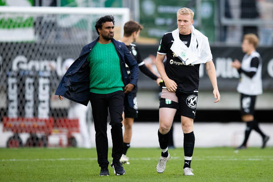 Västerås tränare Kalle Karlsson och Simon Johansson