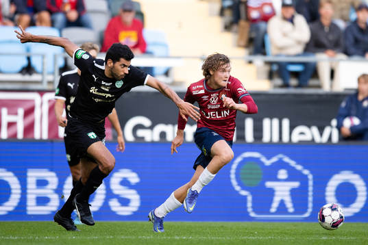 Västerås Pedro Ribeiro och Örgrytes Herman Sjögrell