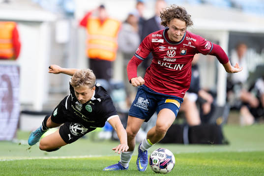 Västerås Simon Gefvert och Örgrytes Herman Sjögrell