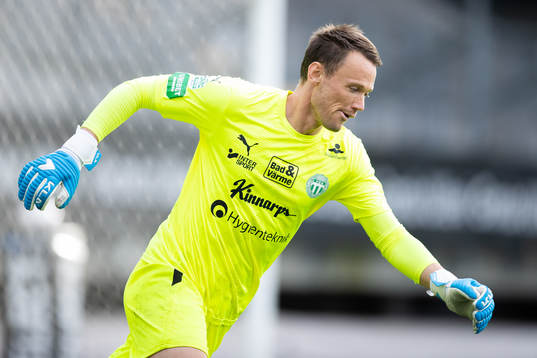 Västerås målvakt Anton Fagerström