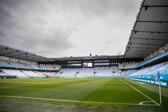 General view of Eleda Stadion