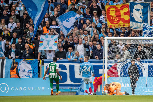 Goalkeeper Johan Dahlin of Malmö FF