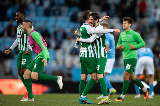 Oliver Buff of Zalgiris Vilnius celebrates