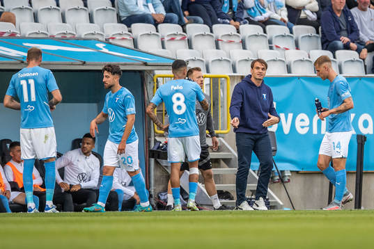 Milos Milojevic, head coach of Malmö FF
