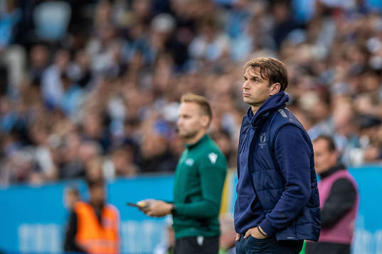 Milos Milojevic, head coach of Malmö FF