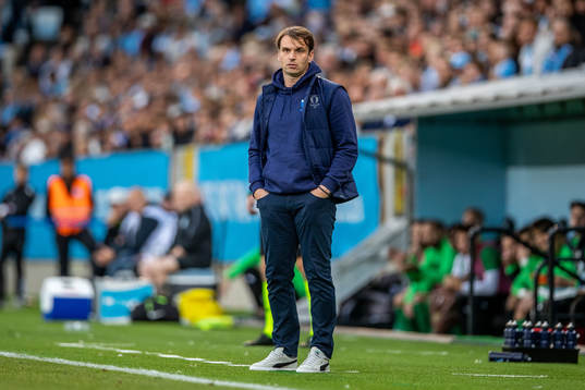 Milos Milojevic, head coach of Malmö FF
