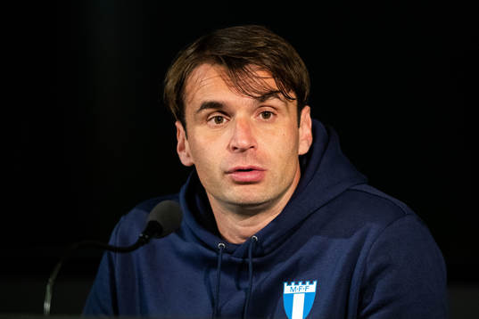 Milos Milojevic, head coach of Malmö FF