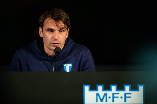 Milos Milojevic, head coach of Malmö FF