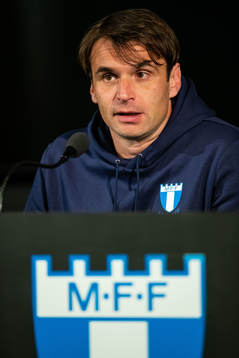Milos Milojevic, head coach of Malmö FF