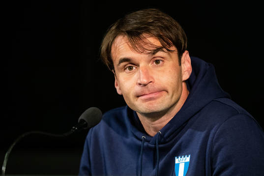 Milos Milojevic, head coach of Malmö FF