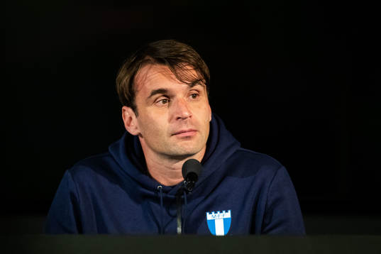 Milos Milojevic, head coach of Malmö FF