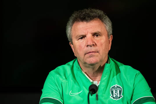 Vladimir Cheburin, head coach of Zalgiris Vilnius