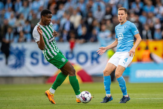 Renan Oliveira of Zalgiris Vilnius and Niklas Moisander of