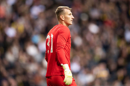 goalkeeper Dmytro Riznyk of Vorskla Poltava