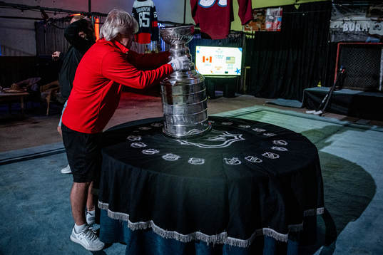 Representanter från Hockey Hall of Fame