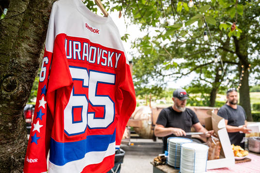 En Washington Capitals-tröja