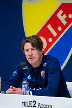 Thomas Lagerlöf, head coach of Djurgården