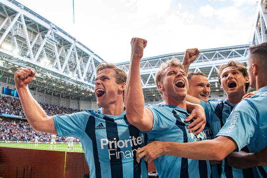 Hampus Finndell, Rasmus Schüller and Hjalmar Ekdal of