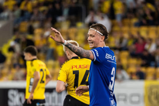 Birk Risa of Molde celebrates