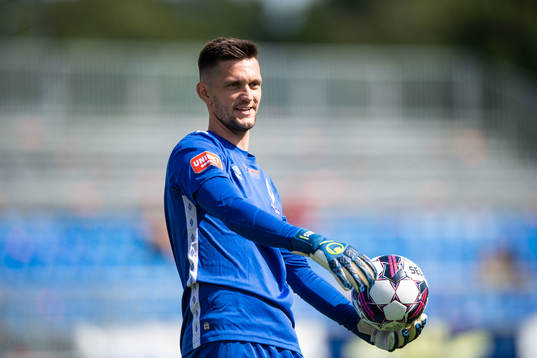Degerfors målvakt Jeffrey Gal