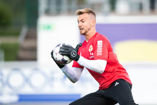 Kalmars målvakt Ricardo Friedrich