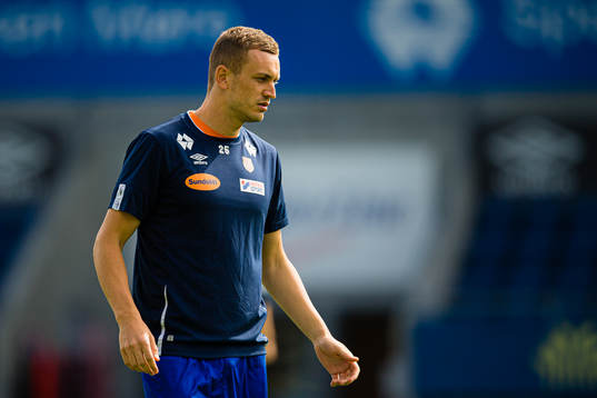 Besim Serbecic of Aalesund warms up