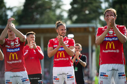 Degerfors Dijan Vukojevic jublar