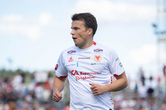Kalmars Simon Skrabb deppar