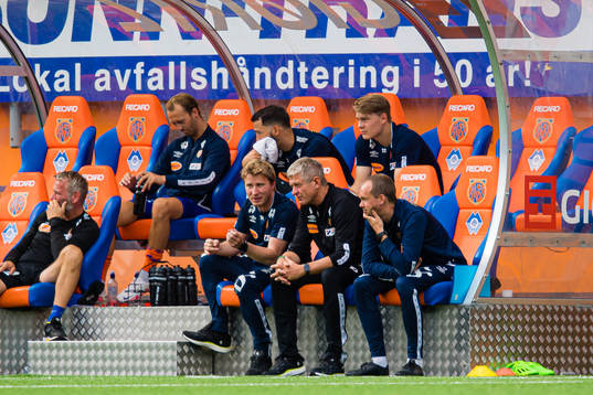 Roger Naustan, assistant coach of Aalesund, Lars Arne