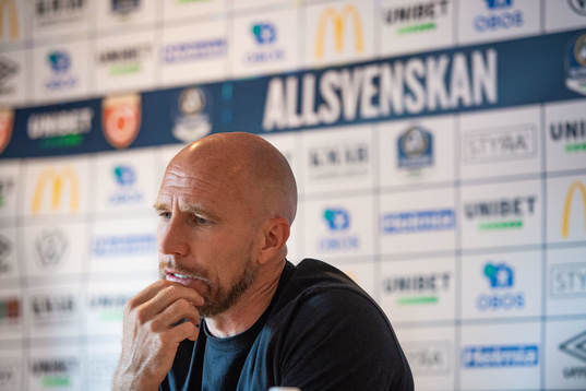 Kalmars tränare Henrik Rydström