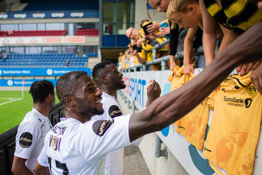 Gilbert Koomson of Bodø/Glimt