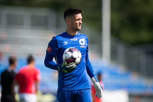 Degerfors målvakt Jeffrey Gal