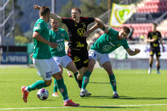 Östersunds Simon Kroon och Jönköpings Arvid Eriksson