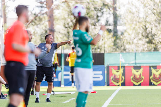 Östersunds tränare Magnus Powell