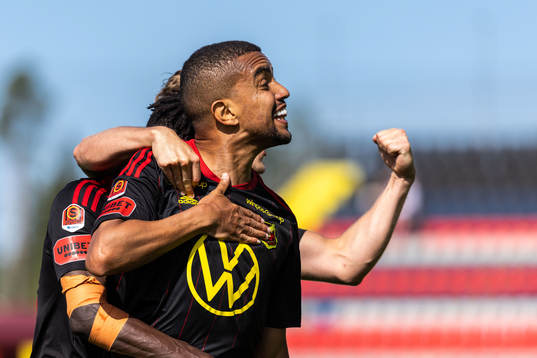 Erick Brendon Pinheiro da Silva Östersunds jublar