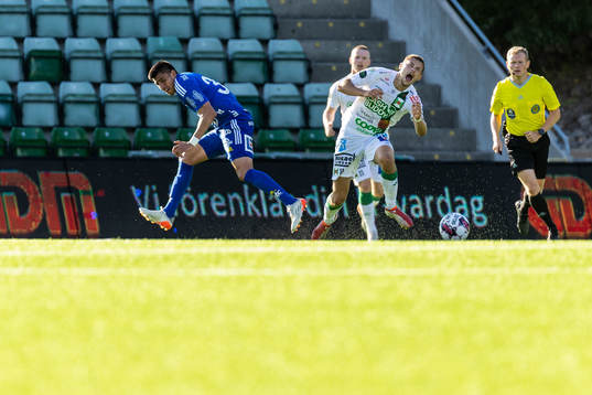 Sundsvalls Joe Corona och Varbergs Oliver Alfonsi