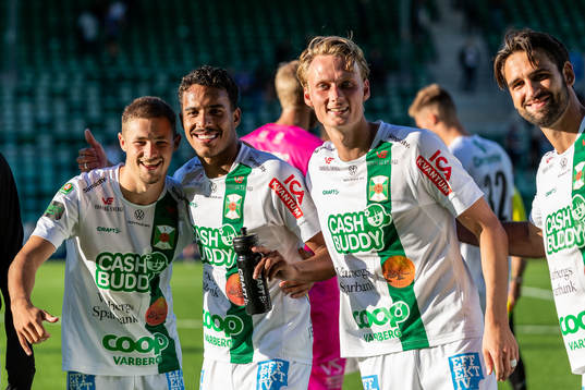 Varbergs Oliver Alfonsi, Eliton Junior och Alexander