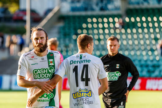 Varbergs Robin Simovic jublar