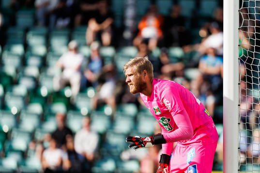 Varbergs målvakt Fredrik Andersson