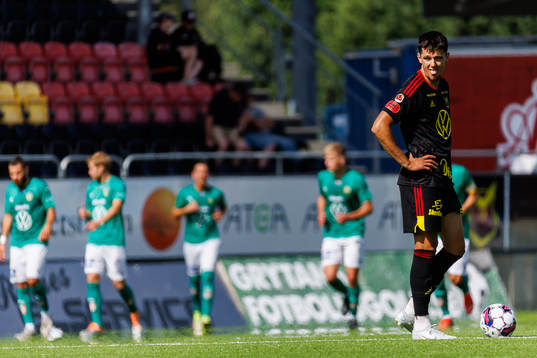 Östersunds Sadmir Zekovic deppar