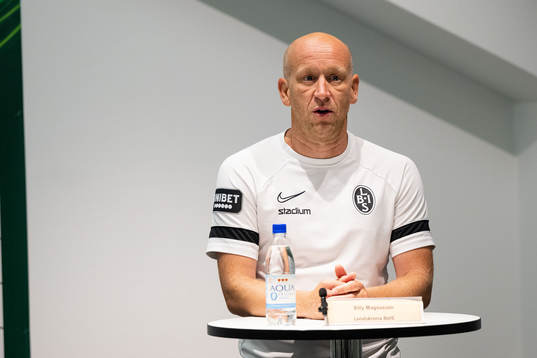 Landskronas tränare Billy Magnusson