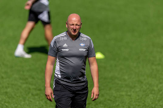 Vålerengas tränare Nils Lexerød