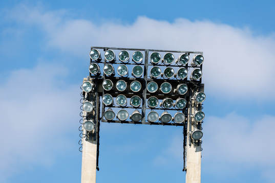 Bravida Arena strålkastare