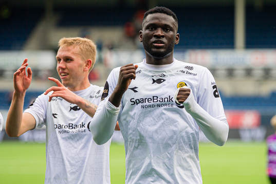 Elias Kristoffersen Hagen and Victor Okoh Boniface of