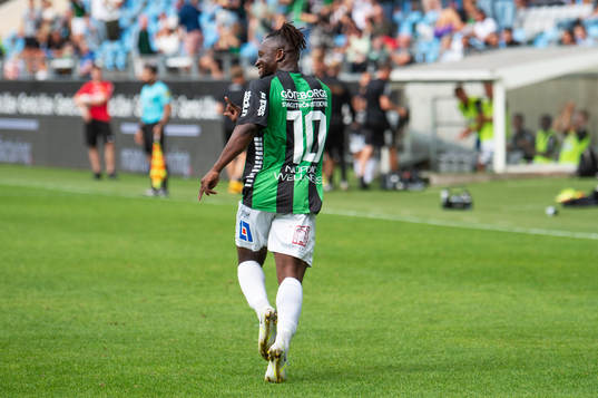 GAIS Michael Kargbo jublar
