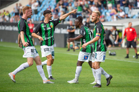 GAIS Viktor Krüger, Emin Grozdanic, Michael Kargbo och