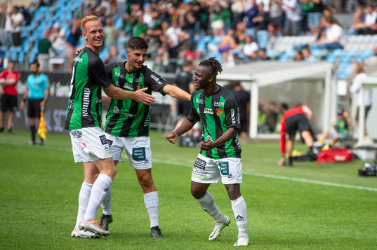 GAIS Viktor Krüger, Emin Grozdanic och Michael Kargbo