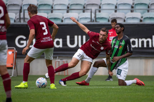 Qvidings Filip Trajanovski och GAIS Harun Ibrahim